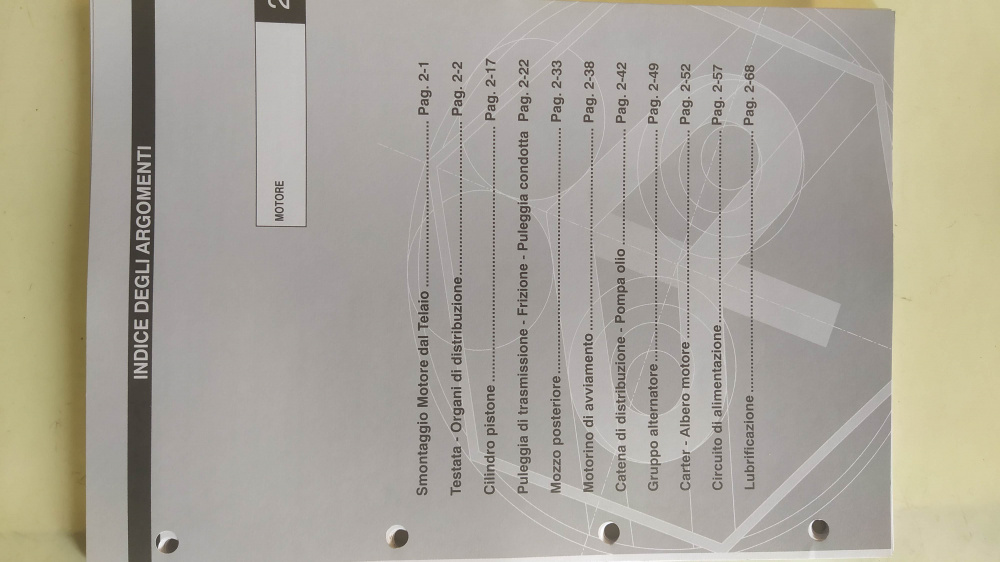 manuale officina originale come nuovo motori piaggio 125 4t