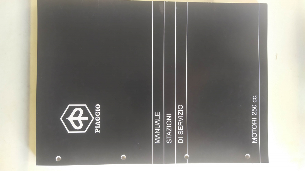manuale officina originale come nuovo motori piaggio 250