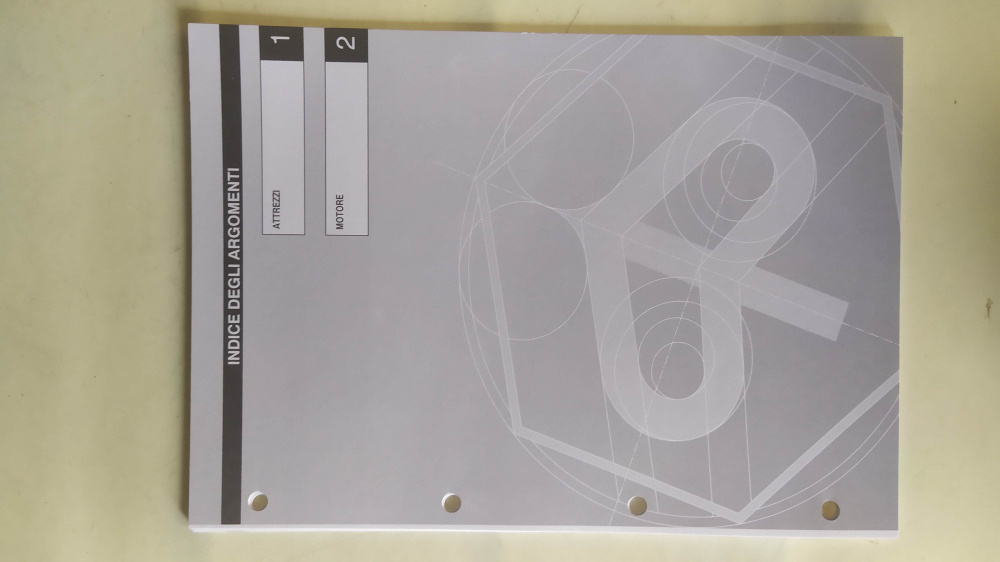 manuale officina originale 594756 come nuovo motori piaggio a marce