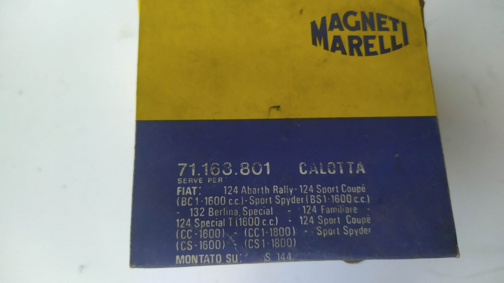 calotta marelli 71.168.801 fiat 124 abarth rally - sport coupe´ - spyder