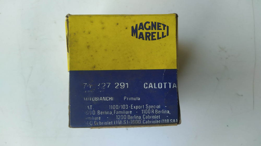 calotta marelli 74.327.291 fiat 1100/103 - 1100 d - 1100 r berlina e cabriolet