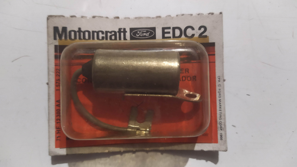 condensatore motorcraft edc2 ford fiesta 1 - taunus - transit