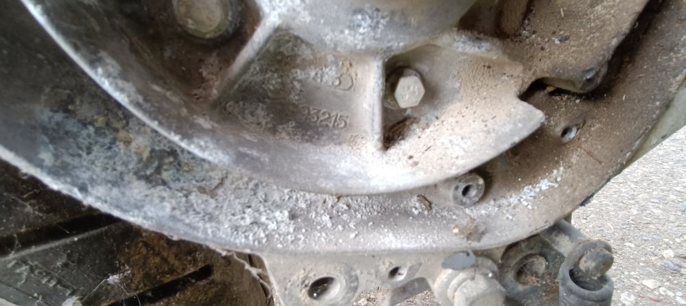 blocco motore completo usato con cerchio e ruota bloccato piaggio sfera 50 ´91 – ´94