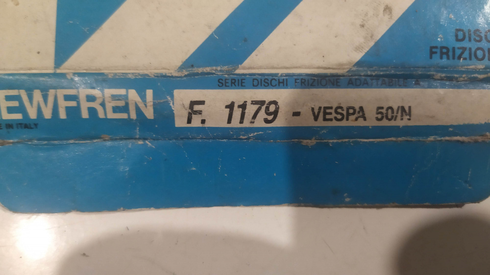 dischi frizione newfren per vespa 50 n