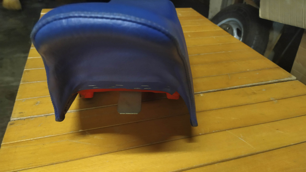 sella nuova blu honda xl marca tecnosel
