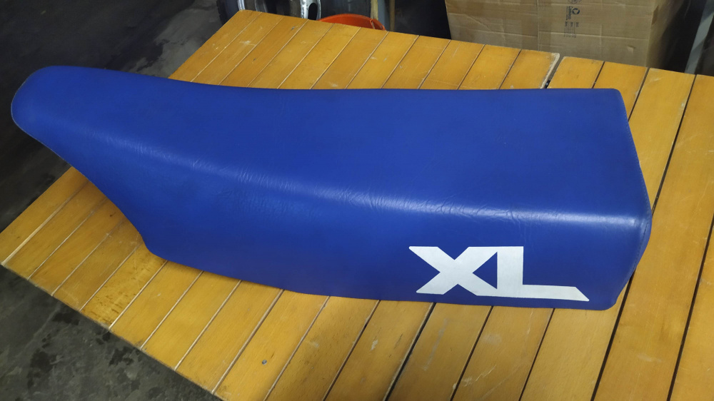 sella nuova blu honda xl marca tecnosel