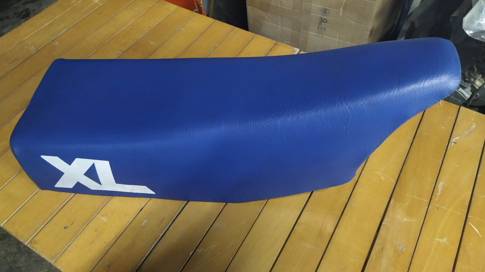 sella nuova blu honda xl marca tecnosel