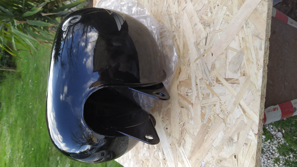 serbatoio come nuovo nero honda rebel (piccola ammaccatura)