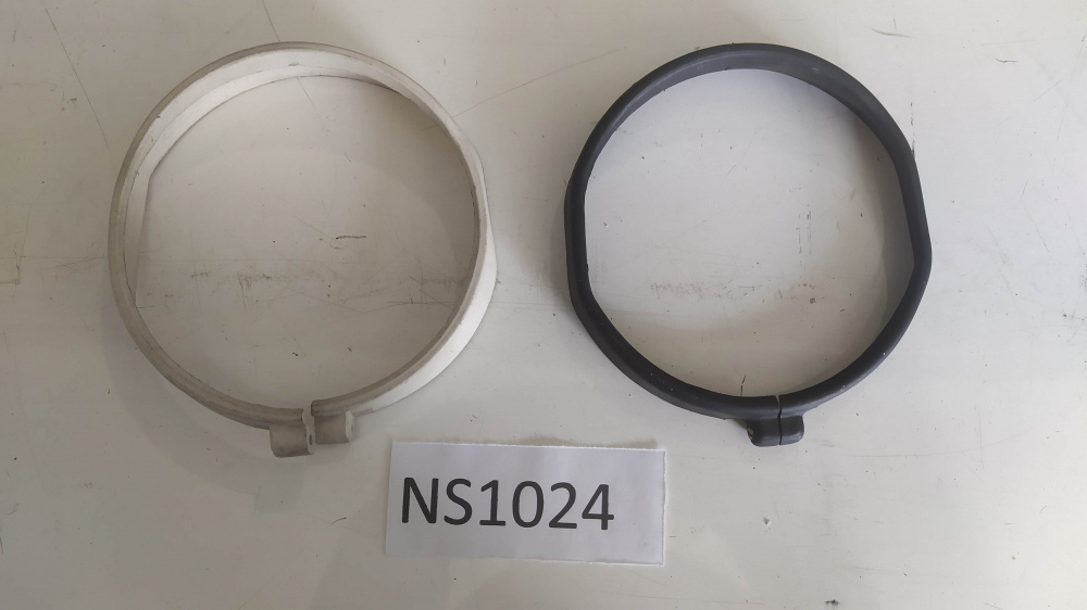 cornice faro plastica vespa primavera 4 bianchi 6 neri