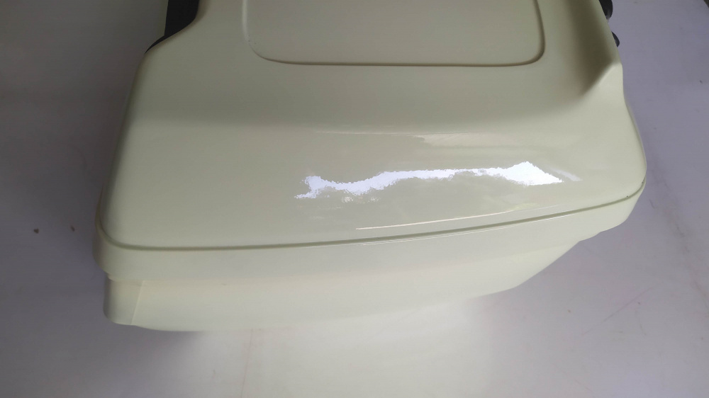 bauletto crema per scooter senza piastra