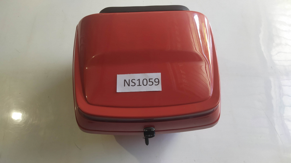 bauletto rosso per scooter senza piastra