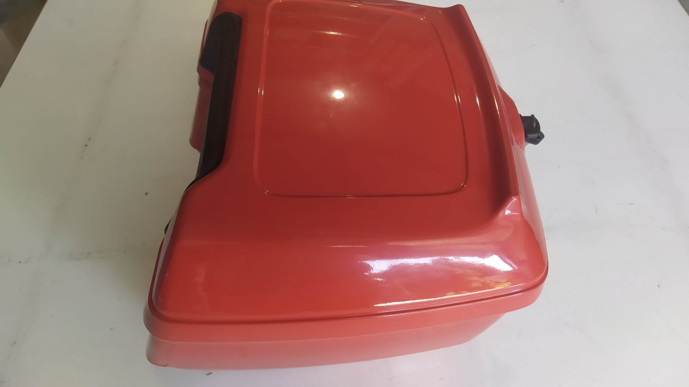 bauletto rosso per scooter senza piastra