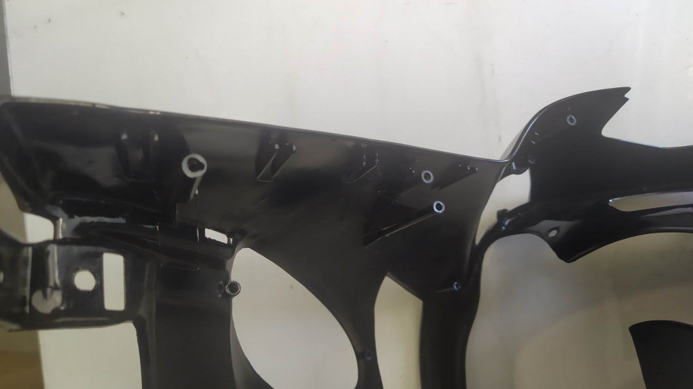 kit 8 carene nere aprilia sr 50 stealth ed altri modelli