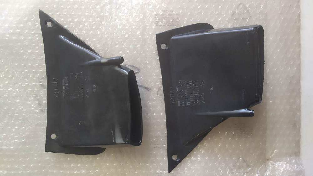 kit 8 carene nere aprilia sr 50 stealth ed altri modelli
