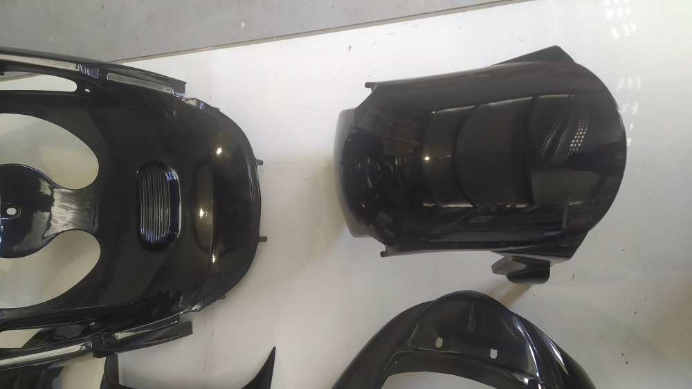 kit 8 carene nere aprilia sr 50 stealth ed altri modelli