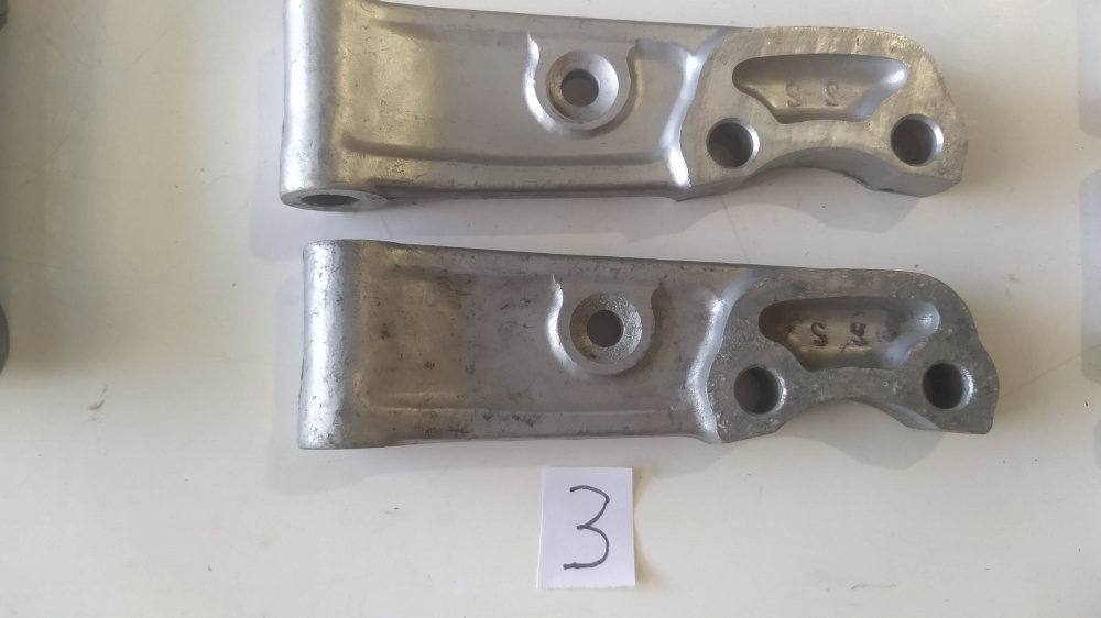 vari ricambi per trasformazione doppio disco honda cb 400 four / cb 500 four / cb 750 four - vedi descrizione -