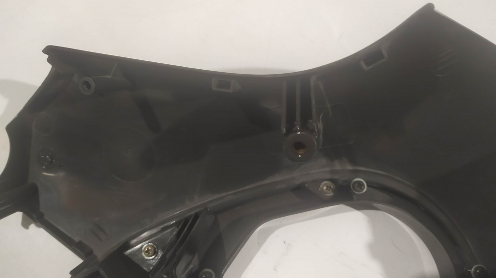 mascherina coprimanubrio grigio scuro originale piaggio vespa pk hp