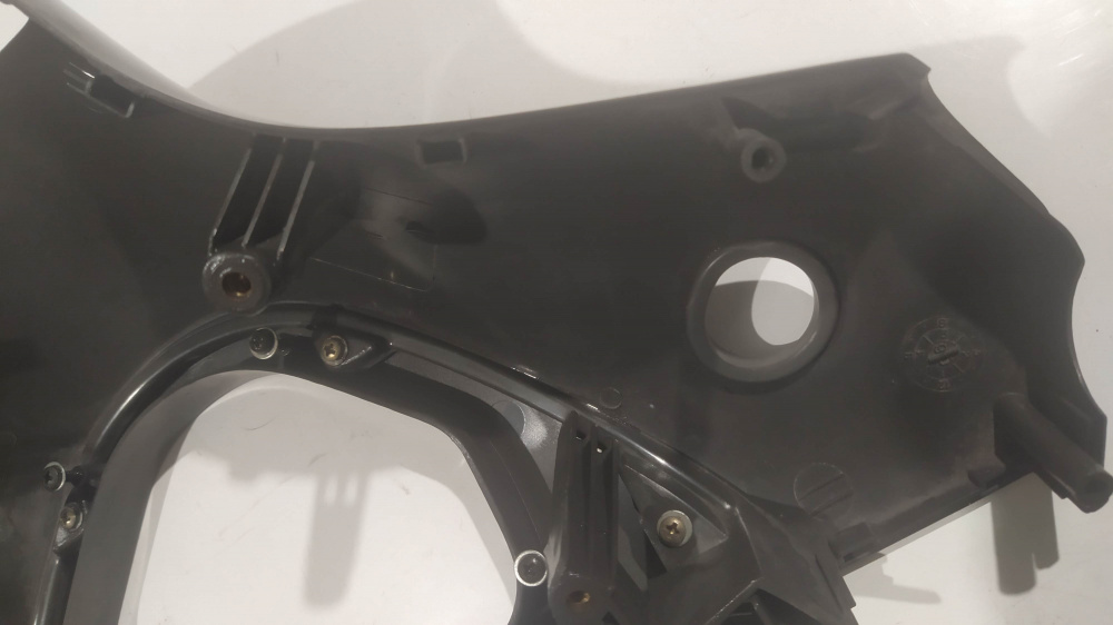 mascherina coprimanubrio grigio scuro originale piaggio vespa pk hp