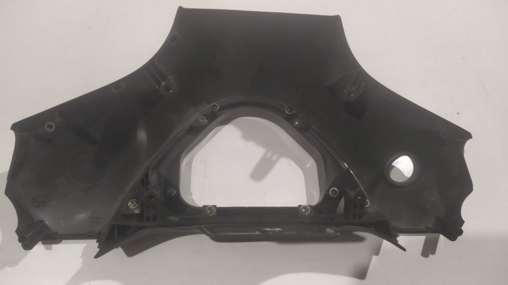 mascherina coprimanubrio grigio scuro originale piaggio vespa pk hp