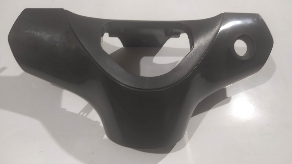 mascherina coprimanubrio grigio scuro originale piaggio vespa pk hp