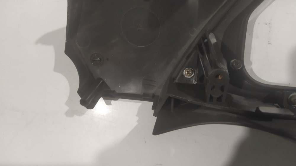 mascherina coprimanubrio grigio scuro originale piaggio vespa pk hp