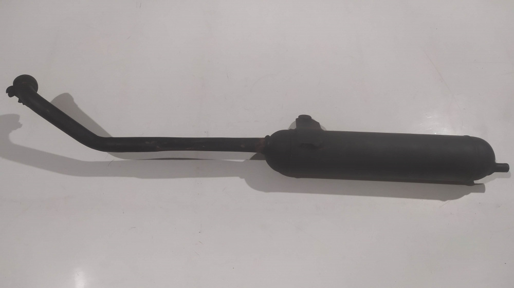 marmitta sito schiacciata dgm 39330s tpsi 1358 con punti di ruggine piaggio ciao