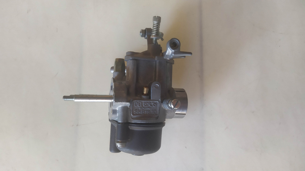 carburatore dell´orto shb 16.10 senza miscelatore piaggio vespa 50 - manca 1 registro -