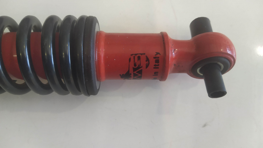 coppia ammortizzatori rossi rms interasse 27