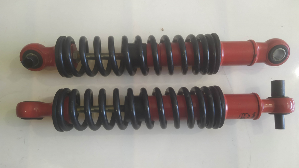 coppia ammortizzatori rossi rms interasse 27