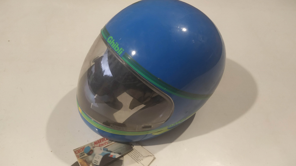 casco nuovo ghibli diws makrolon - ha l´interno rovinato -