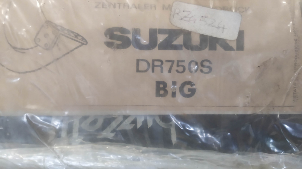 cavalletto centrale buzzetti suzuki dr750s big