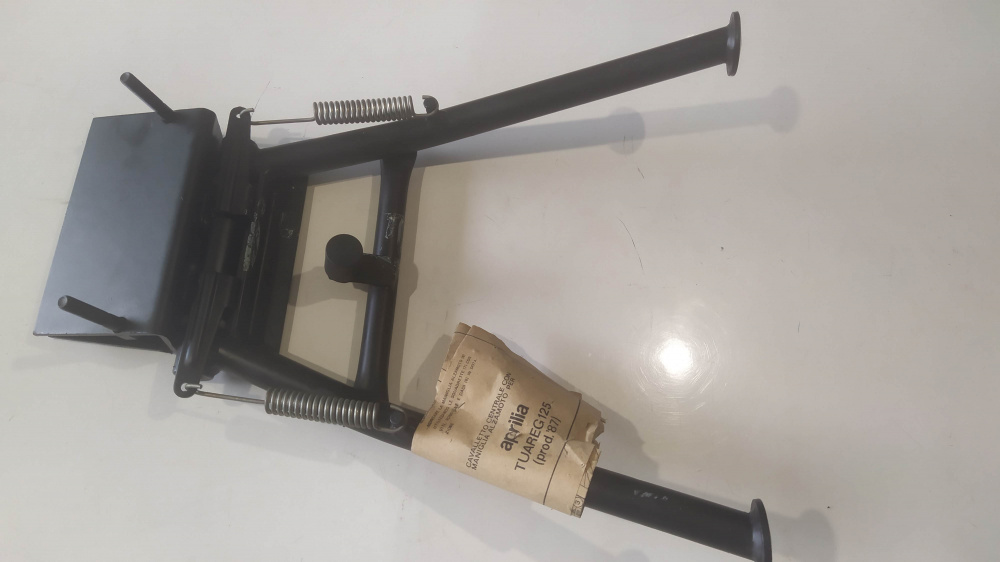 cavalletto centrale buzzetti con maniglia alzamoto aprilia tuareg 125 ´87