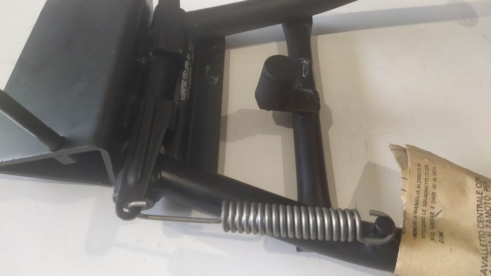 cavalletto centrale buzzetti con maniglia alzamoto aprilia tuareg 125 ´87