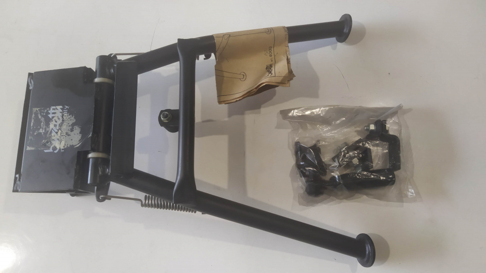 cavalletto centrale buzzetti con maniglia alzamoto aprilia tuareg 125 ´87