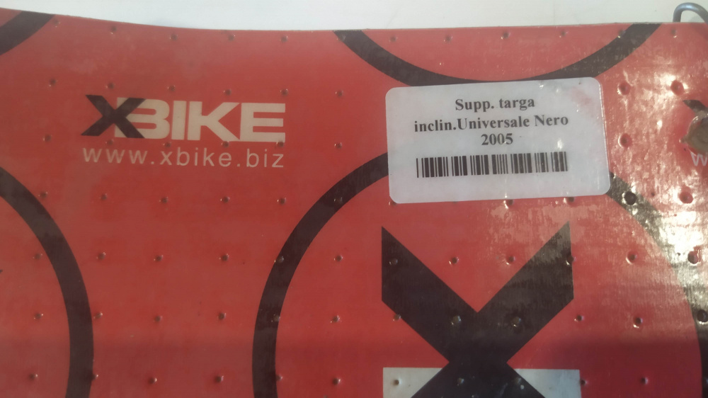 supporto targa universale xbike art. 2005