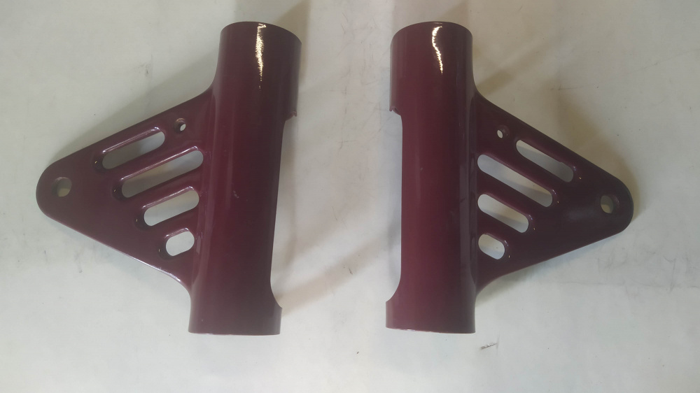 coppia portafaro rossi seminuovi cagiva sst 250 - 350
