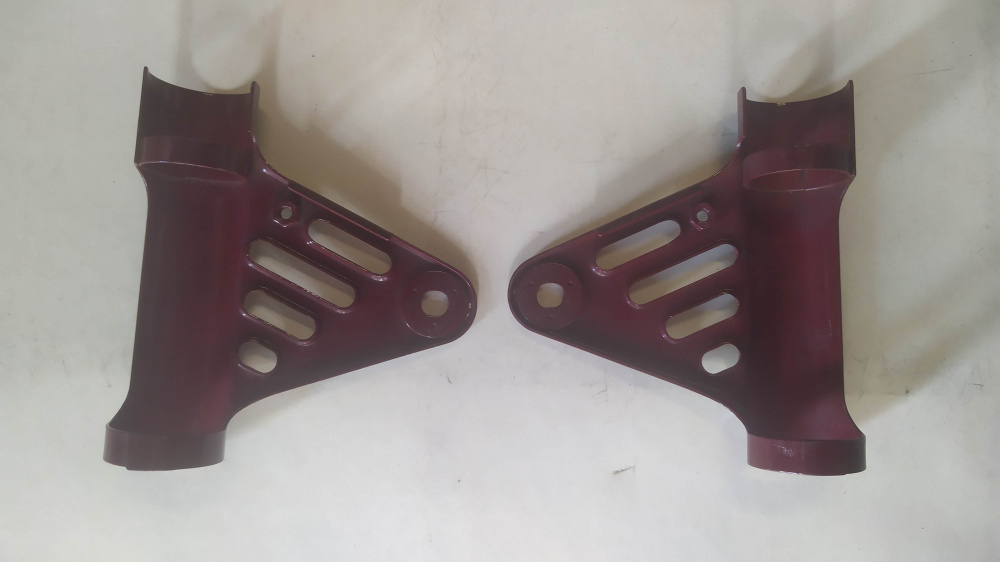 coppia portafaro rossi seminuovi cagiva sst 250 - 350