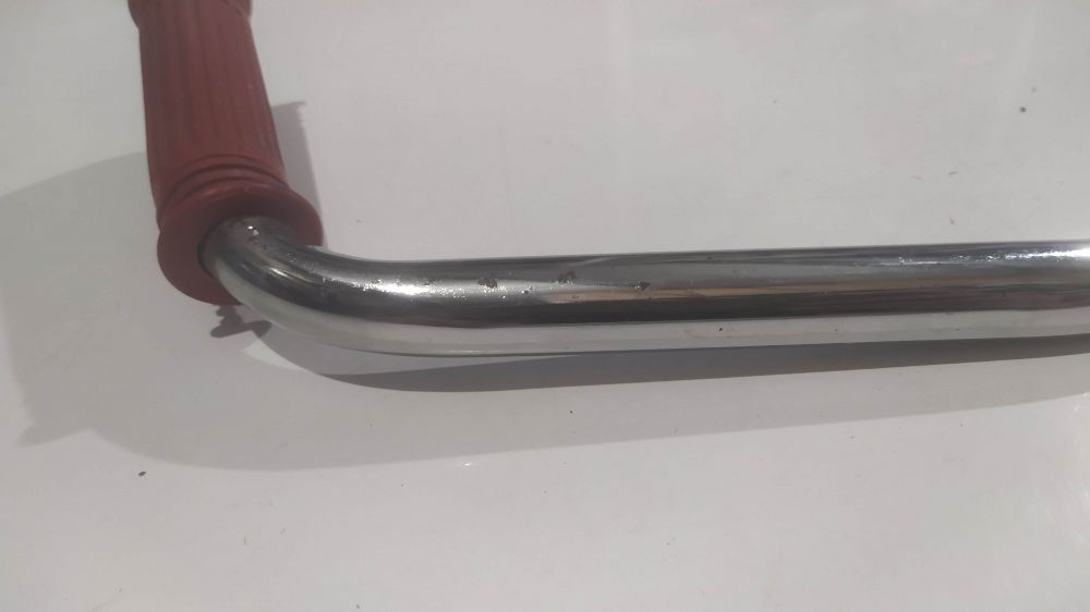 protezioni parametrale rosse con poggiapiedi marca far per gilera g50 - g80