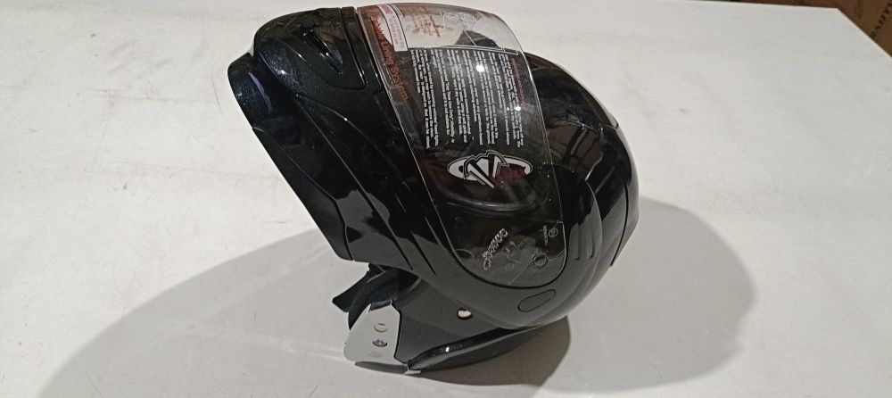 casco v-max nero modulare con mentoniera apribile taglia l 60