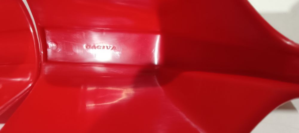 coppia paramani rossi nuovi originali cagiva elefant 125 dakar