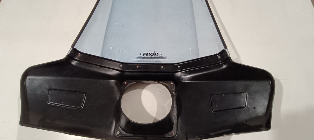parabrezza nuovo olona piaggio vespa px vetro oscurato – altezza 80 circa -