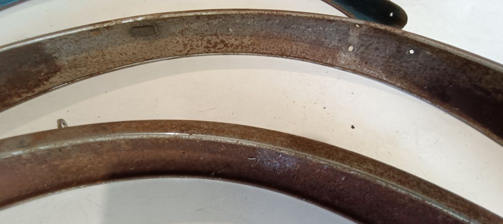 vendo 2 telai ciclo epoca con parafanghi – copricarter - portapacchi