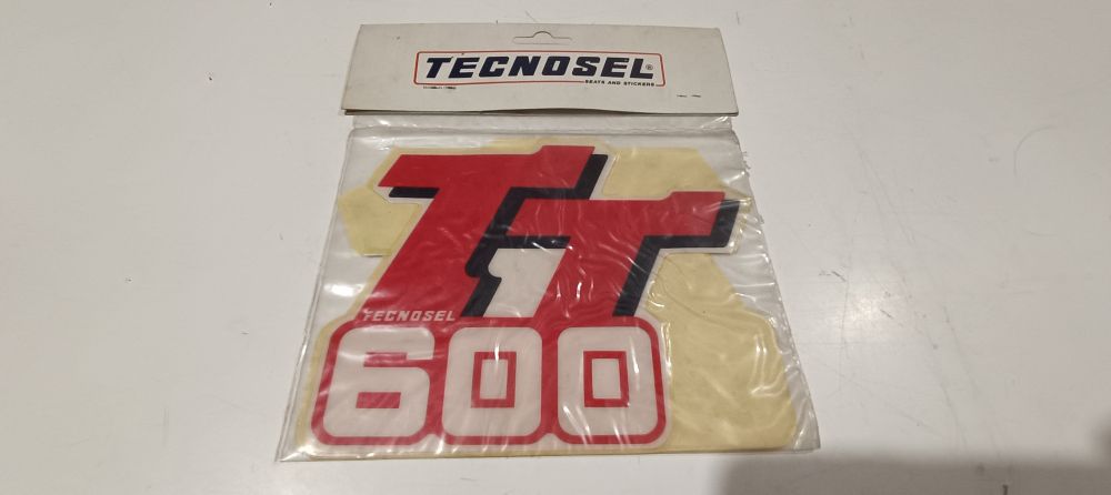 coppia adesivi marca tecnosel per yamaha tt 600