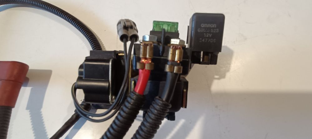 cablaggio batteria usato con rele suzuki gsx – g8ms-s23