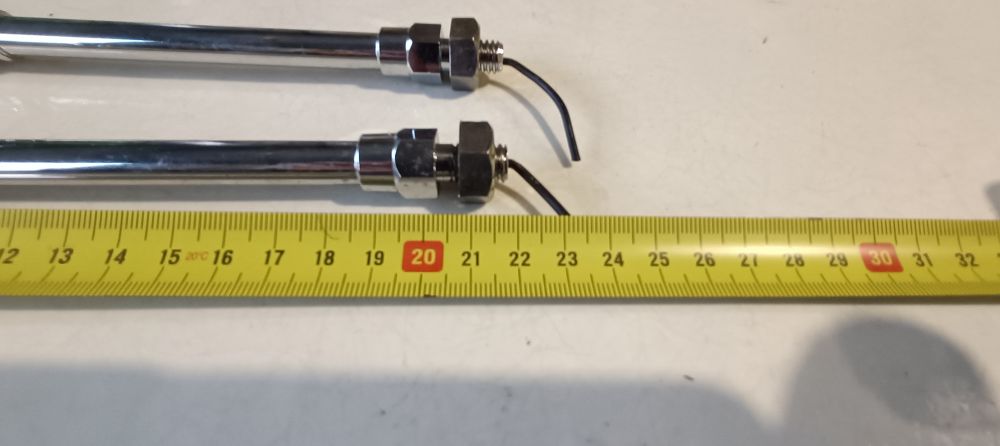 coppia luci accessorie originali anni 80 – 12 volt