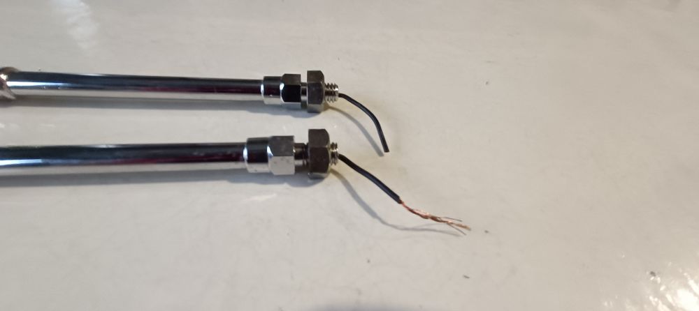 coppia luci accessorie originali anni 80 – 12 volt