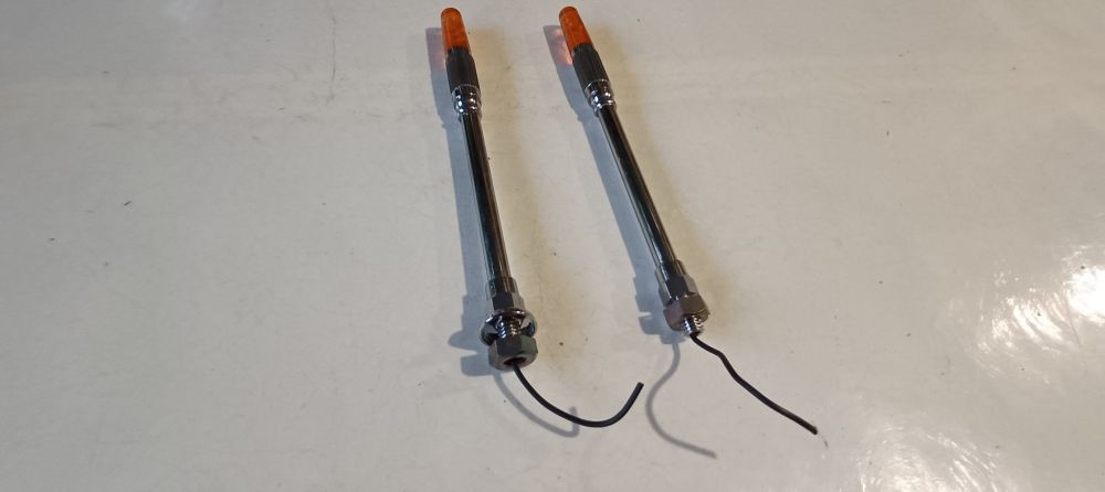 coppia luci accessorie originali anni 80 – 6 volt