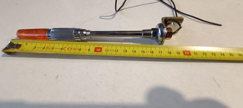 coppia luci accessorie originali anni 80 – 6 volt