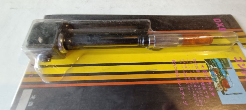 coppia luci accessorie per moto originali epoca colore arancio 12 volt