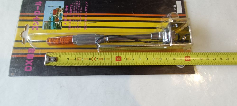 coppia luci accessorie per moto originali epoca colore arancio 6 volt